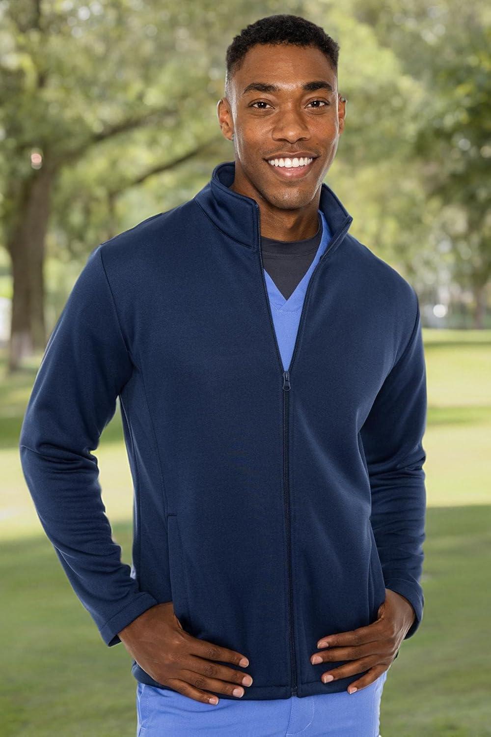 imageMed Couture Mens Bonded Fleece JacketNavy