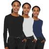 Black / White / Navy - 3 Pack
