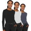 Black / White / Pewter - 3 Pack