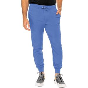 Med Couture Bowen Scrub Jogger Pants for Men – Perfect for Casual Wear and Active Lifestyles MC7777(Ciel)