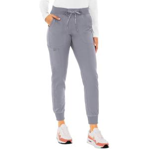 Med Couture Scrub Pants For Women Cargo Jogger Bottoms with 5 Pockets, Lightweight, Ultra Soft, 2-Way Stretch Fabric – MC7710(Cloud)