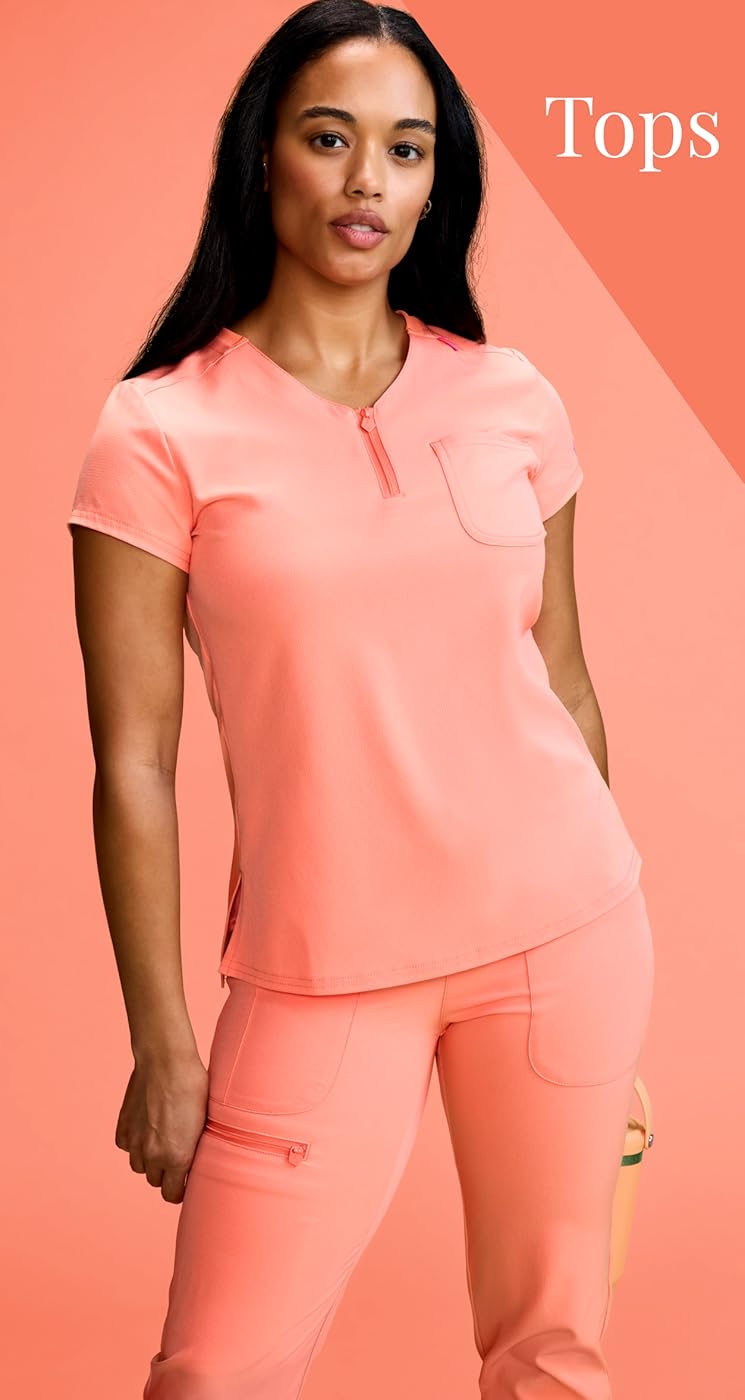 Med Couture & RothWear – perfectly fitted women’s athletic pants, tops, jackets, and soft, comfortable medical uniform pants.