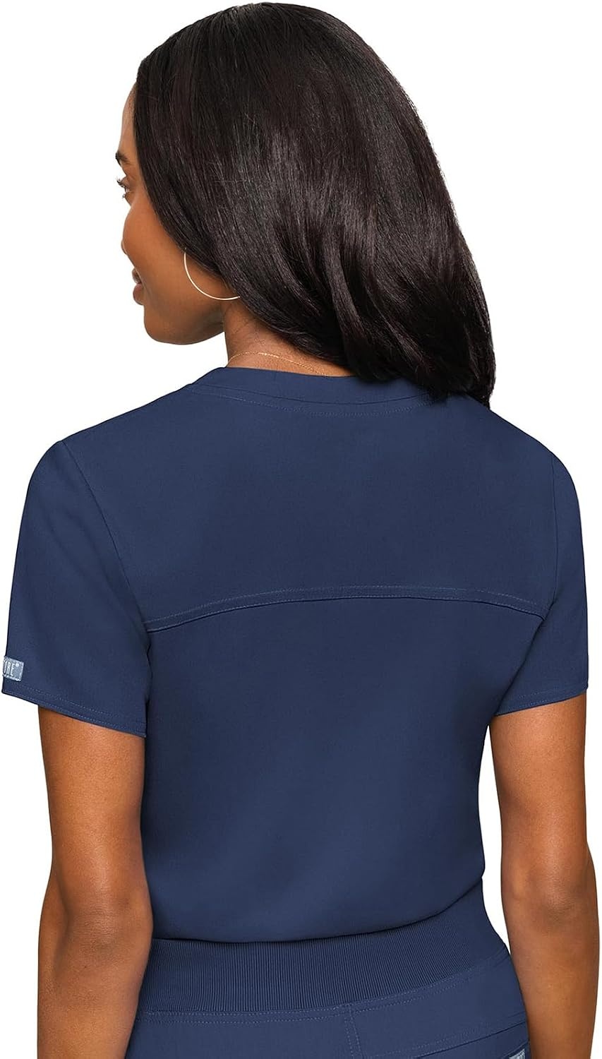 image:imageMed Couture Scrub Set for Women VNeck Top amp 2way Stretch Pant 5 Funtional Pockets 2way Stretch Fabric Allday Comfort Comfortable Fit Easycare Design Made for Every ShiftNavy